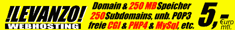 LEVANZO - Webhosting total billig!